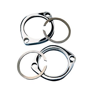 Flange c/ Anel de Retenção do Escapamento - Harley Davidson 1984 à 2023 - Drag Specialties
