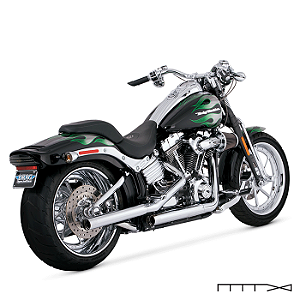 Ponteira 2.1/2´´ Vance & Hines Straightshots - Cromada - Heritage 2007 - 2017 E Breakout 2017