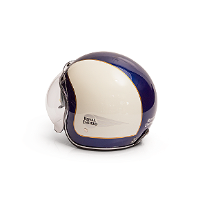 Capacete Aberto Urban Helmets - Customizado por MTX Imports - Royal Enfield Celestial Blue