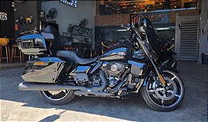 Sistema de Curvas e Junção Power Duals Preto Touring 2017 - 2026 - Vance & Hines