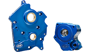 Kit de bomba de óleo e placa de comando S&S Cycle para Harley M8 refrigerada a óleo 2017-2025