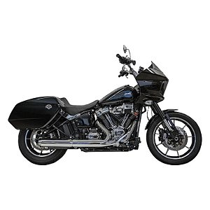Ponteira Bassani Cromada de 4" para Harley Softail 2025