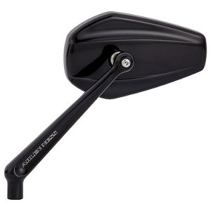 Retrovisor Mini Preto Mod. Stoker Billet (Par) - Arlen Ness