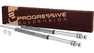 Cartucho da Suspensão Dianteira 39 mm - Standard - Progressive Suspension - Cromado - Sportster 2004 - 2015