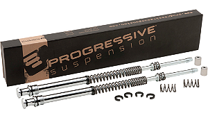Cartucho da Suspensão Dianteira Rebaixado 39 mm - Progressive Suspension - Cromado - Sportster 2004 - 2015