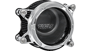 Filtro de Ar Vance & Hines Modelo VO2 Insight - Cromado - Motor Milwaukee Eight M8 Touring 2024 a 2026