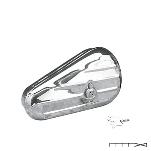 Porta Ferramenta para lado direito Cromado- Drag Specialties