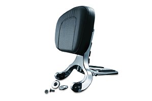 Multi-Encosto Ajustável Fixo Para Piloto e Passageiro com Bagageiro - Softail Fat Boy & Breakout 2018 - 2023 - Kuryakyn
