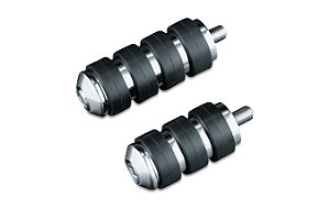 Pedal de troca de marcha cromado com preto modelo ISO - Kuryakyn
