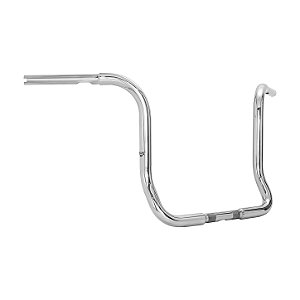 Guidão Wings Custom Ape Hanger Classic Robust 1 1/4 Polegada 12" Inox Polido para Harley Davidson Touring Street Glide 2