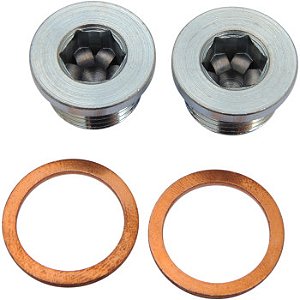 Kit de Plug 18mm Vance & Hines p/ entrada da porta da Sonda Lambda (O2) - 1861-0464