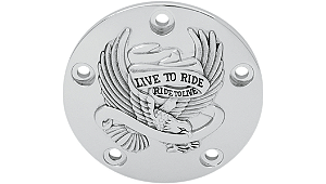Tampa Cromada da transmissão Harley Davidson 99 - 17 - Drag Specialties