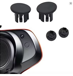 Tampões para Furos de Espelho Harley-Davidson CVO Street Glide 2023–2024 – Par (Acabamento Preto)