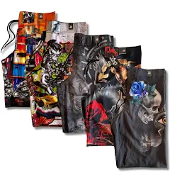 20 Bermudas Elastano Estampadas