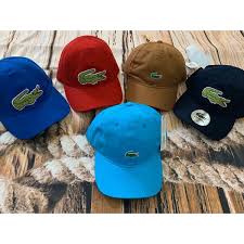 20 Bonés Lacoste Big Croc