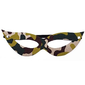 Máscara Tiazinha Luxo Camuflado