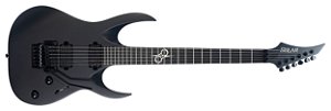 Guitarra elétrica 6 cordas Solar A1.6FRC preto fosco