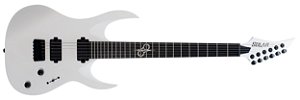 Guitarra elétrica 6 cordas Solar A2.6W branco fosco