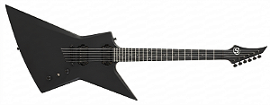 Guitarra 6 Cordas S by Solar EB4.6C preto fosco Explorer Indonesia