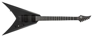 Guitarra 6 Cordas S by Solar VB4.6C preta carbono fosco V