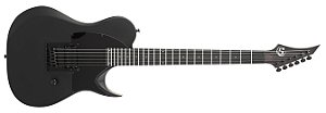 Guitarra 6 Cordas S by Solar TB4.61C preta carbono Telecaster