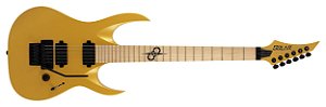 Guitarra elétrica 6 cordas Solar AB2.6FRG Dourada Floyd Rose