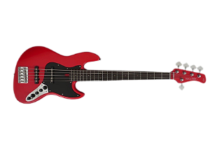 Contrabaixo 5 cordas Sire Marcus Miller V3 Red Satin