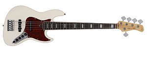 Contrabaixo 5 cordas Sire Marcus Miller V7 Alder 2nd Gen  Antique White