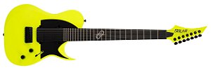 Guitarra elétrica 7 cordas Solar T2.7LN+ Lemon Neon