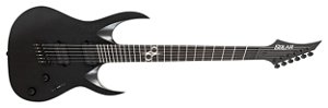 Guitarra elétrica 6 cordas Solar A1.6BOP-FF Black Open Pore Matte