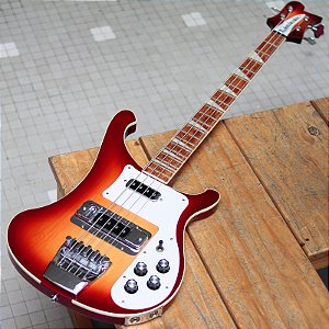 Rickenbacker 4003 Stereo Bass Fireglo seminovo com case