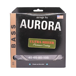 Encordoamento Strings by Aurora contrabaixo 4c 045/105 Ultra Sheer revestida USA