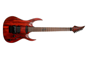 (Chop Shop) Guitarra elétrica 6c Solar AB1.6FR Pyro Rojo hardcase IW24080638