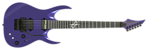 Guitarra elétrica 6 cordas Solar A1.6FRPM Sustainiac+ Metallic Purple