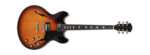 Guitarra elétrica 6c Sire Larry Carlton H7 Vintage Sunburst