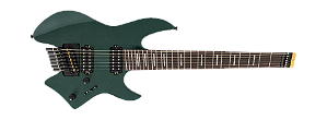 Guitarra elétrica 7c Sire Larry Carlton X6 Headless Metallic Green