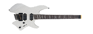 Guitarra elétrica 6c Sire Larry Carlton X6 Headless Silver Sparkle