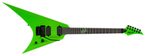 Guitarra elétrica 6 cordas Solar VAR1.6FRGN Green Neon Matte