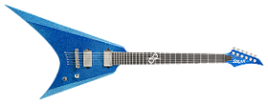 Guitarra elétrica 6 cordas Solar VAR1.6TBS Borealis Blue Sky Gloss
