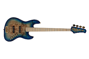 Swing guitars Jazz Deluxe 4c American Alder Aqua Burst