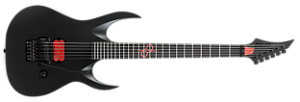 Guitarra elétrica 6 cordas Solar A1.61FR Assassin Carbon Black (Outlet)