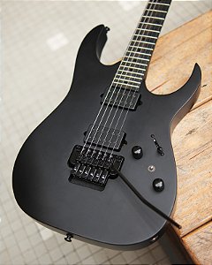 Guitarra Ibanez RGRB620-BKF Iron Label RG Series Black Flat (seminova)