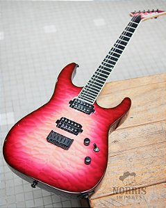 Guitarra Jackson Pro Series Soloist SL2Q Fuchsia Burst (usada)