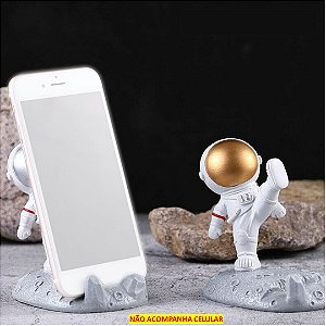 Suporte Mesa Para Celular Astronauta no Mundo da Lua - Oberon OR-SP05