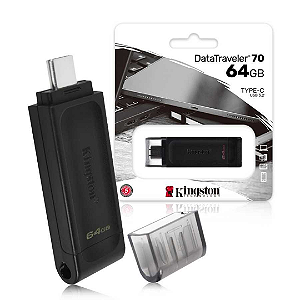 PenDrive 64GB Usb-C 3.2 - Kingston DT70/64GB DataTraveler 70