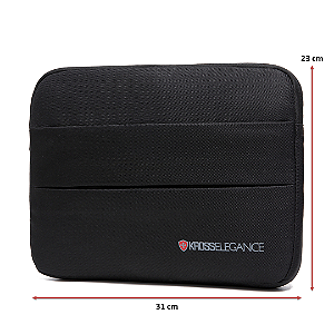 Case Para Notebook e Tablet até 13", Preto - Kross KE-SLV13