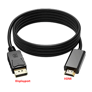 Cabo Displayport Para HDMI, 1.8 Metros