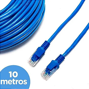 Cabo de Rede 10 Metros Cat5 - Mbtech GB51235