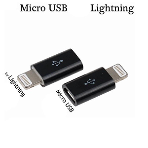Adaptador Micro USB V8 Para iPhone Lightning