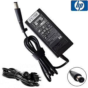 Fonte Carregador para Notebook HP 18.5V 3.5A 65W (7.4mm x 5.0mm Pino) Grosso com Agulha - Similar